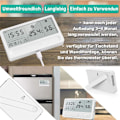 Miniatyrbild 5 av 7: Hygrometer Termometer Inomhus, Uppladdningsbar Digital Thermo Hygro