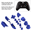 Miniatyrbilde 5 av 8: Komplette knappesett for Xbox One/Elite-kontroller (3,5 mm-port)