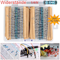 Miniatyrbillede 2 af 5: 2600 stk Modstande Resistor Metalfilm 1/4W Modstand 1Ω-10MΩ Sortiment Sæt
