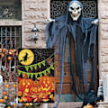 Pikkukuva 6 / 6: Halloween-puutarhalippu 12 x 18 tuumaa, Halloween-liput pellavaa