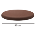 Miniatyrbild 5 av 8: 1 st Rund Bekväm Memory Foam Stolsdyna