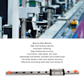 Miniatyrbilde 7 av 8: Lineær Skinneguide 200MM MGN9H Lineær Skyve Skinneguide og Forlenget Skyver for 3D-Skriver CNC Maskinverktøy