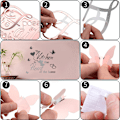 Miniatyrbillede 3 af 5: 3D Selvklæbende Akryl Spejl Vægsticker
