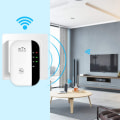 Miniatyrbilde 1 av 7: WiFi-forsterker, enkel oppsett & full dekning, eliminer WiFi-døde soner
