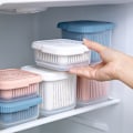 Miniatyrbillede 4 af 5: Beholdere, Bærbokse Holder Frugt Frisk Fødevareopbevaring