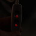 Miniatyrbilde 8 av 8: USB Varmepute for Kne, Skulder, Teppe, Sjal, Varm Vinter Helsepleie Svart