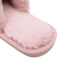 Miniatyrbilde 7 av 8: Topplopper for kvinner, åpne tå fuzzy fluffy hjemmesko Cozy Me