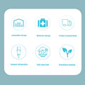 Miniatyrbild 7 av 8: Mattemperaturinspelare Bärbar Temperaturdatalogger PDF-rapport USB-driven Datalogger