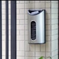 Miniatyrbilde 2 av 5: Posesekkerholder - Veggmontert poseholder i rustfritt stål, Oppbevaring av poser for plastposer, Anti-fingeravtrykk, Sølv...
