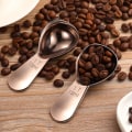 Miniatyrbilde 4 av 5: Kaffeskjeer i rustfritt stål, korte håndtak