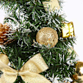 Miniatyrbild 3 av 7: Bordsjulgran, Förbelyst Konstgjord Mini-julgran med Livfullt Utseende, Enkel Montering och Förvaring för Inomhus- eller Övertäckt Utomhusbruk