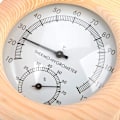 Miniatyrbild 6 av 8: Termo-Hygrometer för basturum, badrum och svetsrum, handgjord bastuklocka i cederträ, högkvalitativ temperatur- och fuktighetskontroll i trä, bastu