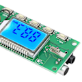 Miniatyrbild 5 av 8: FM-sändarmodul Digital Stereo Frekvensmodulering med LCD-display 87‑108MHZ 3-5V