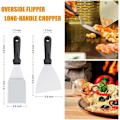 Miniatyrbild 2 av 5: Grillverktygsset för BBQ-älskare, Rostfritt Stål Tillbehörsset, Professionella Stekspadar för Grillplatta, Kötttermometer, Läcksäkra Sprayflaskor