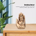 Pikkukuva 6 / 8: Kotitalouden Antiikkihartsi Buddha -patsas Koriste Taidekäsityö Toimiston Työpöydän Koristetarvikkeet