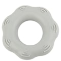 Miniatyrbild 2 av 7: Hand Fitness Silikon Elastisk Greppring Spänningstränare för Rehabiliteringsterapi (Grå)