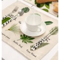 Miniatyrbild 4 av 8: 6-pack bordsunderlägg/platsmatta modern design platsmatta högkvalitativ B