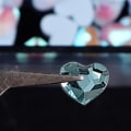 Miniatyrbilde 3 av 5: Krystall Hjerteformet Flatback 3D Neglekunst, Diamant Rhinestones Glitter Smykkedekorasjon for Neglene
