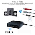 Miniatyrbillede 6 af 8: Bluetooth Modtager Sender 2 i 1 USB TV PC 3.5mm til Bilstereo Audio Adapter
