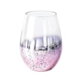 Miniatyrbillede 1 af 5: Pink Glas Stjerne Kopsæt Hjemme Glas Gradient Farver Morgenmad Drik Mælkete Kopsæt