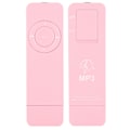 Miniatyrbilde 8 av 8: MP3-spiller, bærbar musikkspiller med snor for lytting til musikk - Rosa