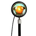 Miniatyrbilde 5 av 8: Stemningsfull Projektorlampe 16 Farger 180° Rotterbar Fjernkontroll RGB Projeksjonslys for Soverom