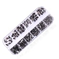 Miniatyrbild 1 av 5: Nagelkonst Rhinestones Nagelkristaller, Multi Shapes Flatback Nageldiamant Ädelstenar