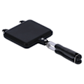 Miniatyrbillede 8 af 8: Morgenmadsstegepande Non-Stick Dobbeltsidet Form Pan Sandwich Brød Toast Bageværktøj