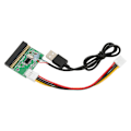 Pikkukuva 2 / 8: 1.44MB 3.5 tuuman levykeaseman liitin Plug and Play 34 PIN USB-kaapeliadapteri 1.44MB levykeasemalle