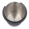 Miniatyrbilde 5 av 8: 58mm Kaffe Doseringkopp i Rustfritt Stål, Håndtak for Kaffemaskin, Mottak for Pulver med Silikonring, Svart