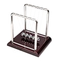 Miniatyrbillede 1 af 5: Vugge / Pendul Kule, Fysik Undervisnings Balance Kule Skrivebord