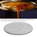 Miniatyrbilde 8 av 8: 53,5 mm Kaffeefilternett Puck-skjerm Rustfritt Stål Flerlags Sintrat Kaffeefilter Håndholdt Rundt Kaffeefilterplate 100 μm