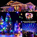 Miniatyrbild 3 av 8: 20M 200LED Fairy Lights, BITIWEND Fairy Lights IP65 Vattentät romantisk dekoration för julgran Bröllopsfest Festival Födelsedag Trädgårdsterrass