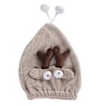 Miniatyrbild 1 av 5: Roliga katter hårtorkande handdukar, hårtorkande handduk wrap hårtorkande mössa