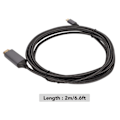 Miniatyrbillede 6 af 8: USB-C til HD Multimedia Interface Kabel 4K ved 60Hz Type C til HD Multimedia Interface Adapter til Galaxy S22 til XPS 2m/6.6ft