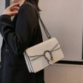 Miniatyrbillede 4 af 5: Kvinders crossbody taske og skuldertaske - slangekæde pung læder skuldertaske