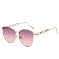 Miniatyrbillede 1 af 4: Spejl Solbriller UV400 Briller Aviator Solbriller Retro Briller