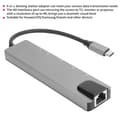 Miniatyrbillede 2 af 8: 6 i 1 Type‑C Docking Station Type‑C til PD/HDMI/RJ45/USB3.0 Kabel Adapter Konverter