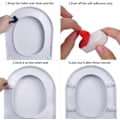 Miniatyrbild 5 av 6: Toalettstolssits Bidet Bumper för Bidet med starkt lim, Toalett