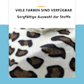 Miniatyrbild 2 av 5: Leksakstunnel för kattgömma och sök, leksaker för katt, hopfällbar mjuk kattunnel med leopardtryck