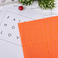Miniatyrbild 3 av 5: 7 st 25 x 25 cm bomullstyg DIY blandade fyrkanter förskurna sängkläder kit kvarter bunt (orange)