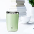 Miniatyrbillede 2 af 5: 350mL Automatisk Magnetisk Rørkop Vaskbar Rørkaffe Kop med Rustfrit Stål Indre Foring til Mælk