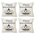 Miniatyrbilde 1 av 5: 4 stk Halloween putetrekk Hjemmevarer Sofa Kontorstol