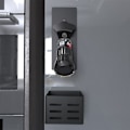 Miniatyrbild 5 av 5: Öppnare för ölflaskor i zinklegering med rostfri finish, magnetisk självhäftande automatisk kapsylsamling för enhandsmanövrering på fester, i kök och barer