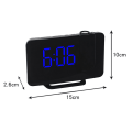 Miniatyrbild 2 av 6: Radioprojektionsväckarklocka stor skärm LED-display