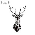 Miniatyrbild 2 av 5: Sika Deer Head Stereo Akryl Väggsticker