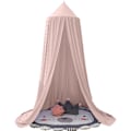 Miniatyrbild 1 av 6: Sänghimmel för flickor, mjuk rosa prinsesshimmel för flickors säng,