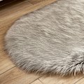 Miniatyrbild 4 av 5: Ovala lurviga sovrumsmattor Fluffiga mattor för flickor, pojkar,
