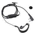 Miniatyrbild 2 av 2: Dual PTT-headset med mikrofon för Baofeng UV-82 UV 82 UV82L UV-89 2-vägsradio
