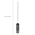 Miniatyrbild 7 av 8: Digital Precisionsmatlagningstermometer, snabbläsande termometer för kött med lång rostfri sond, noggrannhet ±0,5℉ för säker förvaring